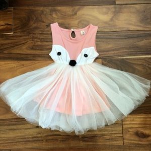 Fox tulle dress